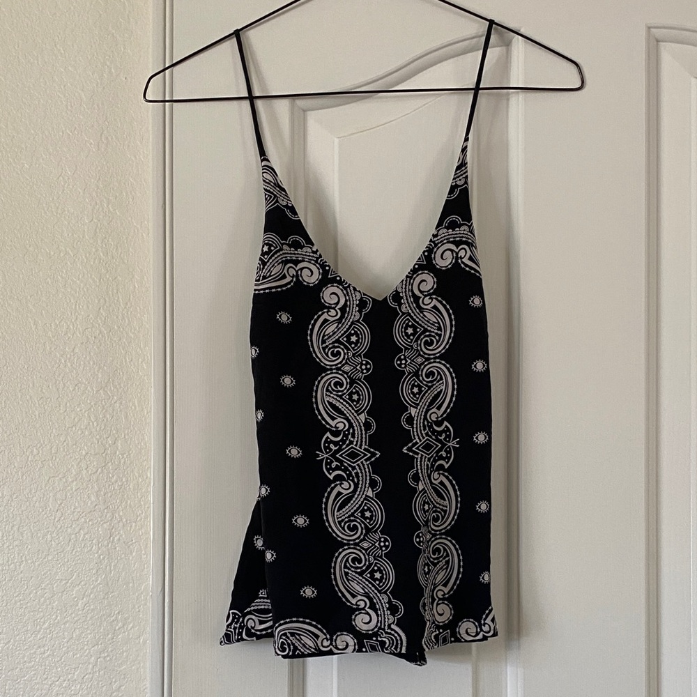 Kendall & Kylie Black and White Camisole